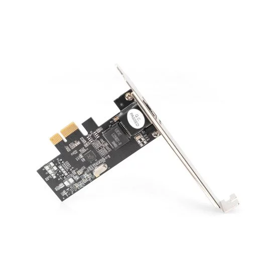 Digitus Carte réseau Gigabit Ethernet PCI Express 2 5G 4 Speed DN