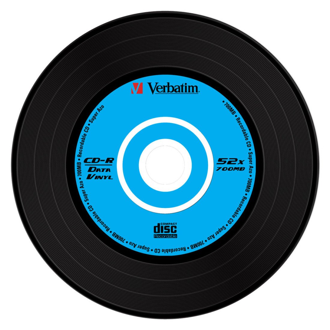 Verbatim CD-R Vinyl AZO (boite De 10) 43426 Pas Cher