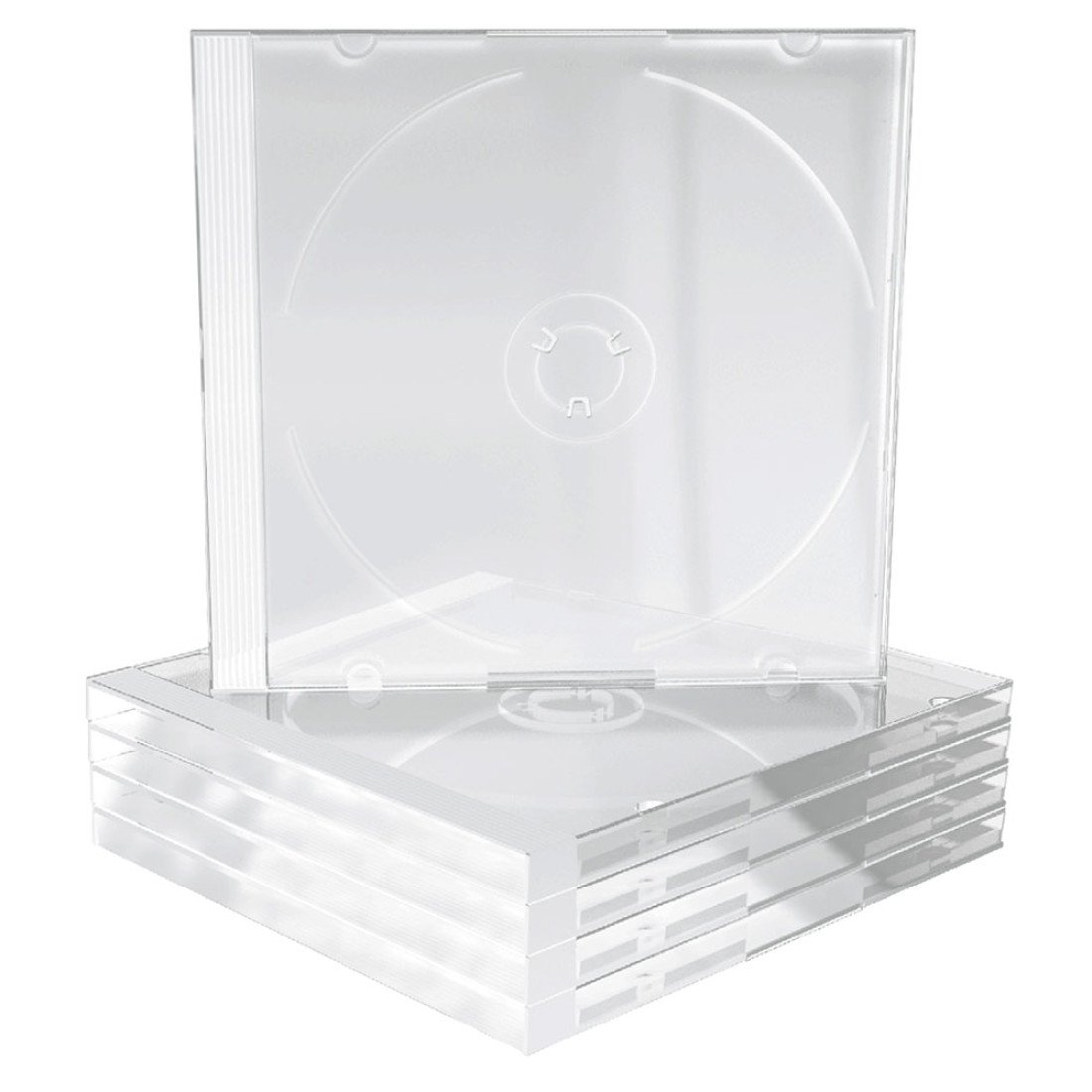 Boîtiers pour 1 CD transparents 5p. BOX31T pas cher