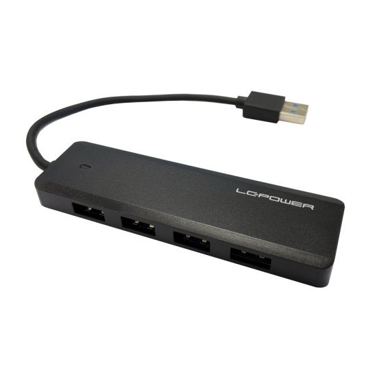 LC-Power LC-HUB-U3-4-V2 4xUSBA 1XUSB-C Black retail