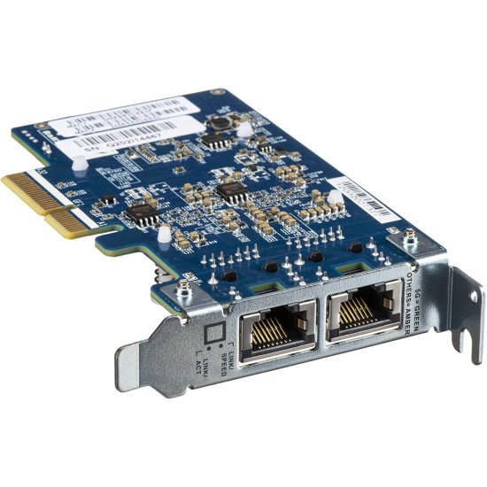 QNAP QXG-5G2T-111C carte réseau Ethernet 5000 Mbit/s Interne