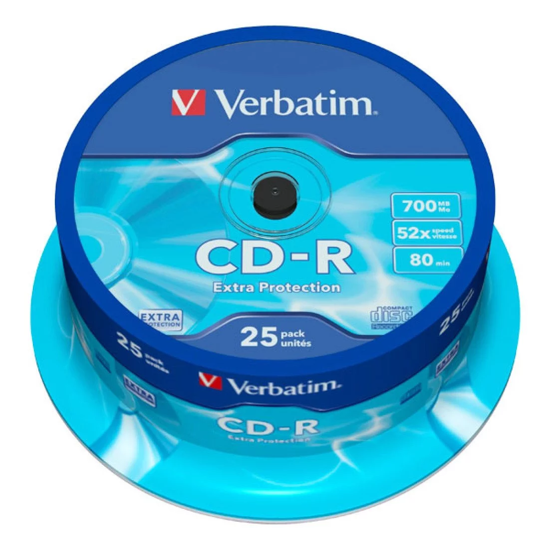 DVD vierge Verbatim DVD+R 16x. (boite de 100) 43551 pas cher