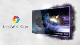 Ultra Wide-Color offre une palette de couleurs plus large, pour une image éclatante