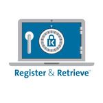 Code numérique sérialisé à 4 roues avec Register & Retrieve