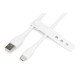 Digitus Câble de connexion USB-C en silicone, 1m, blanc