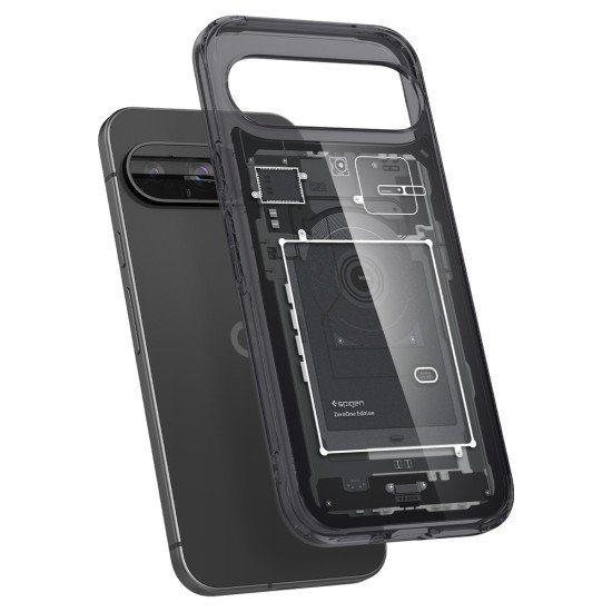 Spigen Ultra Hybrid Zero One coque de protection pour téléphones portables 16 cm (6.3") Housse Noir, Transparent