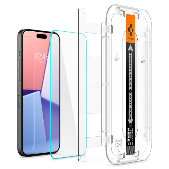 Spigen AGL06872 écran et protection arrière de téléphones portables Protection d'écran transparent Apple 1 pièce(s)