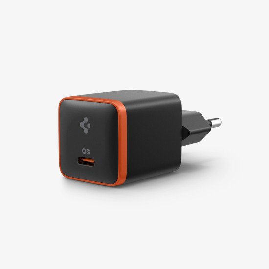 Spigen ArcStation Essential 30W Casque, Smartphone, Smartwatch, Tablette Noir Secteur Charge rapide Intérieure