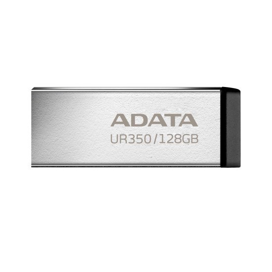 ADATA UR350 lecteur USB flash 128 Go USB Type-A 3.2 Gen 1 (3.1 Gen 1) Noir, Argent