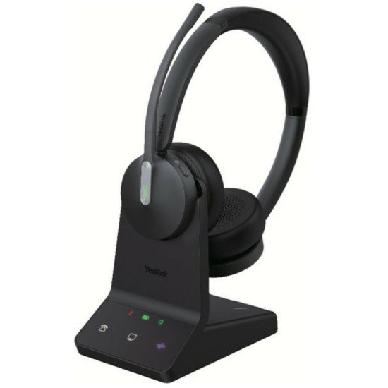 Yealink WH64 Hybrid Dual UC Casque Sans fil Arceau Bureau/Centre d'appels Micro-USB Bluetooth Noir