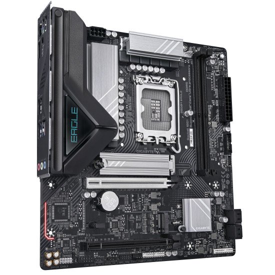 GIGABYTE B860M EAGLE Carte mère - Processeurs Intel Core Ultra, VRM 6+1+2+1 phases, jusqu'à 9066MHz DDR5, 1xPCIe 5.0 + 1xPCIe 4.0 M.2, LAN 2,5 GbE, USB 3.2 Gen 1