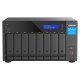 QNAP TVS-H874T-I9-64G serveur de stockage NAS Tower Intel® Core™ i9 64 Go DDR4 HDD QNAP QTS Noir