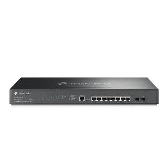 TP-Link Omada SG3210XHP-M2 commutateur réseau Géré L2+ 2.5G Ethernet (100/1000/2500) Connexion Ethernet POE 1U Noir