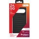 ZAGG Luxe coque de protection pour téléphones portables 16 cm (6.3") Housse Noir