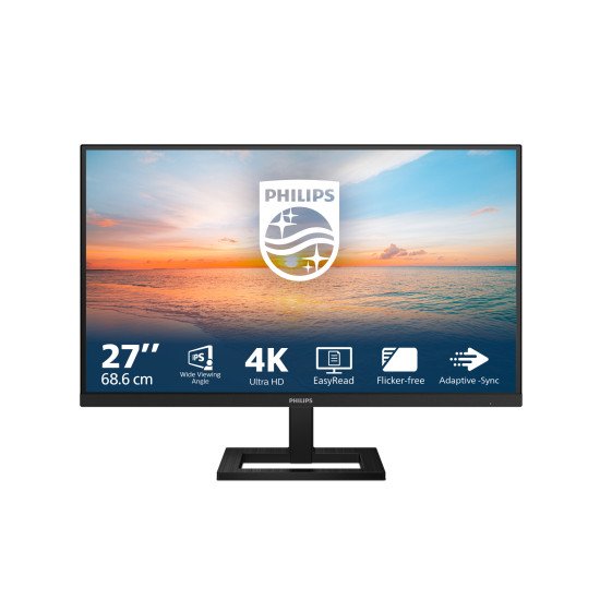 Philips 1000 series 27E1N1900AE/00 LED display 68,6 cm (27") 3840 x 2160 pixels 4K Ultra HD LCD Noir