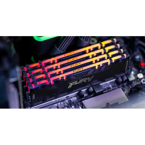 Kingston Technology FURY 32 Go 3600 MT/s DDR4 CL16 DIMM (Kits de 2) 1Gx8 Renegade RGB