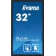 iiyama TF3239AS-B1AG affichage de messages Écran plat de signalisation numérique 80 cm (31.5") LED 500 cd/m² 2.4K Ultra HD Noir Écran tactile Intégré dans le processeur Android 24/7