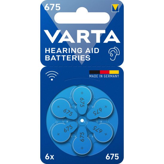 Varta 675 Batterie à usage unique PR44 Zinc-Air