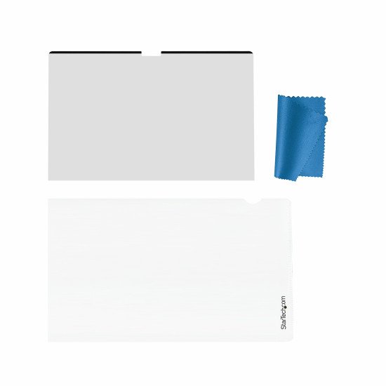 StarTech.com Filtre de Confidentialité pour Écran Tactile 16:10 de 15,6 Pouces, Filtre Antireflet/Anti Lumière Bleue, Protection d'Écran d'Ordinateur Portable, Angle de Vue de +/- 30 Degrés, Rabattable