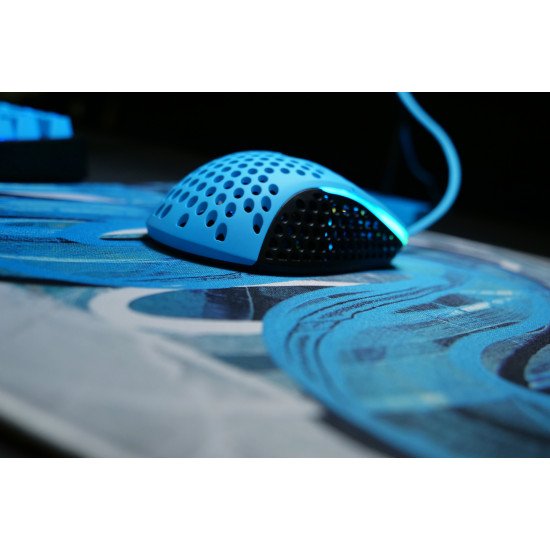 CHERRY XTRFY GP4 Tapis de souris de jeu Noir, Bleu, Gris