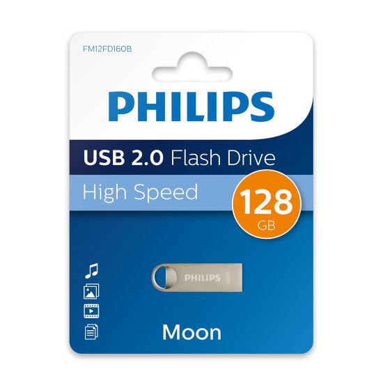 Philips USB 3.0 128GB Pico Black FM12FD90B/00 - 128 GB lecteur USB flash 128 Go USB Type-A 2.0 Argent