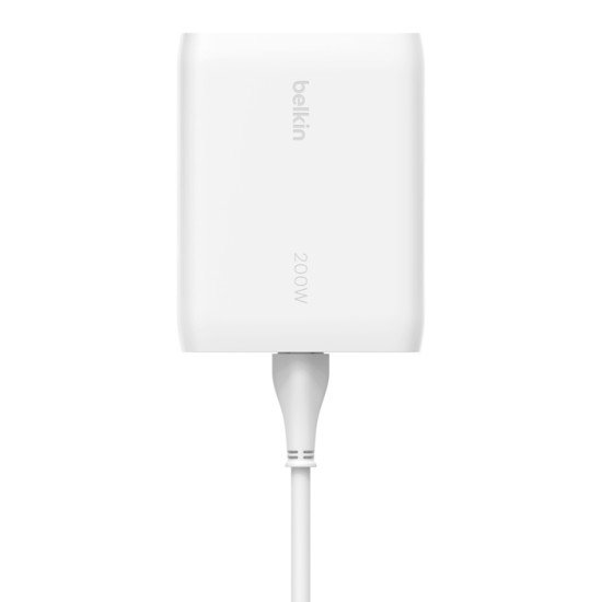 Belkin BoostCharge Pro Ordinateur portable, Smartphone, Tablette Blanc Secteur Charge rapide Intérieure