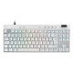 Logitech G PRO X TKL RAPID clavier Jouer USB QWERTZ Allemand Blanc