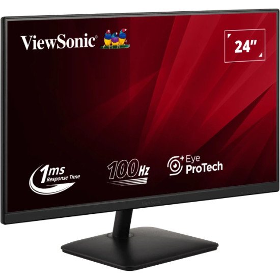 Viewsonic VA2408-MHDB écran PC 61 cm (24") 1920 x 1080 pixels Full HD LED Noir