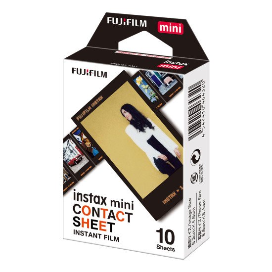 Fujifilm Instax MINI Contact Sheet Film Noir