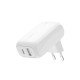 Belkin WCB009vfWH Ordinateur portable, Smartphone, Tablette Blanc Secteur Charge rapide Intérieure