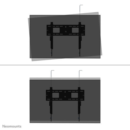 Neomounts support mural très robuste pour tv