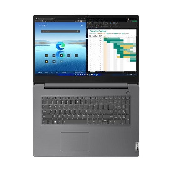 Lenovo V17 G4 IRU Intel® Core™ i5 i5-13420H Ordinateur portable 43,9 cm (17.3") Full HD 16 Go DDR4-SDRAM 512 Go SSD Wi-Fi 6 (802.11ax) Windows 11 Pro Gris