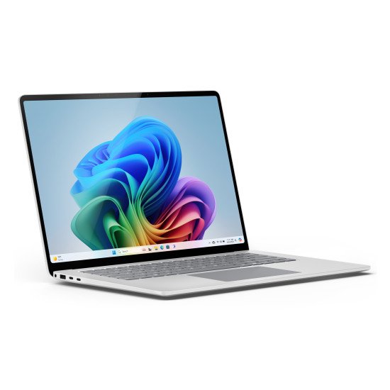 Microsoft Surface Laptop 7 Copilot+ PC Qualcomm Snapdragon X1E-80-100 Ordinateur portable 38,1 cm (15") Écran tactile 16 Go LPDDR5x-SDRAM 256 Go SSD Wi-Fi 7 (802.11be) Windows 11 Pro Platine