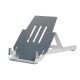 R-Go Tools Support pour ordinateur portable R-Go Riser Basic, support pour ordinateur portable pliable et réglable, aluminium