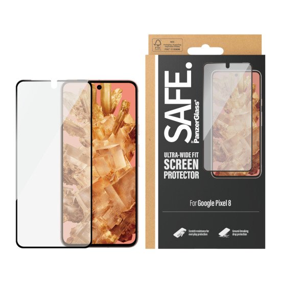 PanzerGlass SAFE95519 écran et protection arrière de téléphones portables Protection d'écran transparent Google 1 pièce(s)