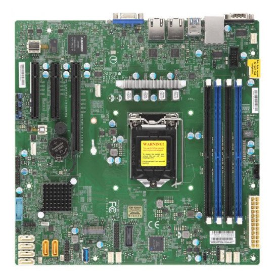 Supermicro X11SCL-F Intel C242 LGA 1151 (Emplacement H4) micro ATX