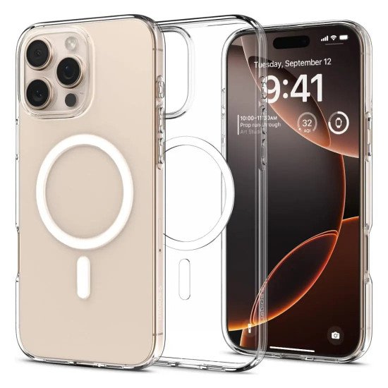 Spigen Liquid Crystal MagFit coque de protection pour téléphones portables 17,5 cm (6.9") Housse Transparent