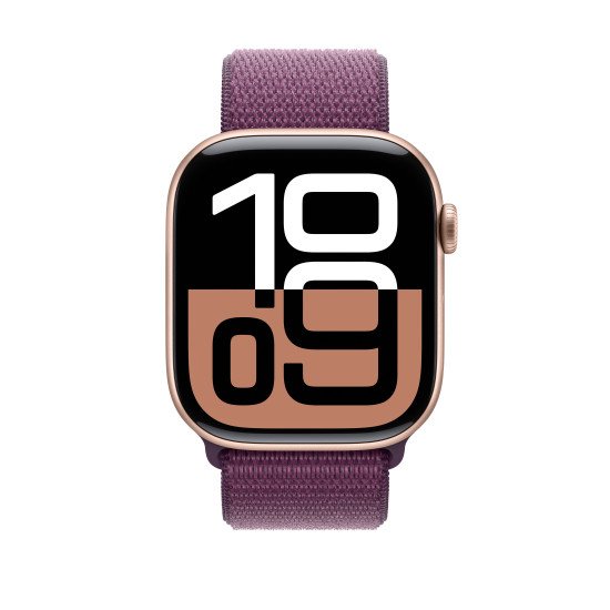 Apple MXL63ZM/A accessoire intelligent à porter sur soi Bande Violet Nylon, Polyester, Spandex