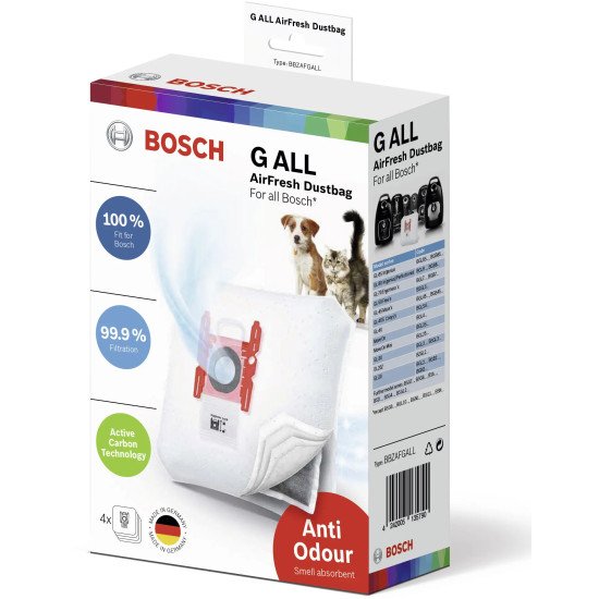 Bosch BBZAFGALL Accessoire et fourniture pour aspirateur Sac à poussière Aspirateur réservoir cylindrique