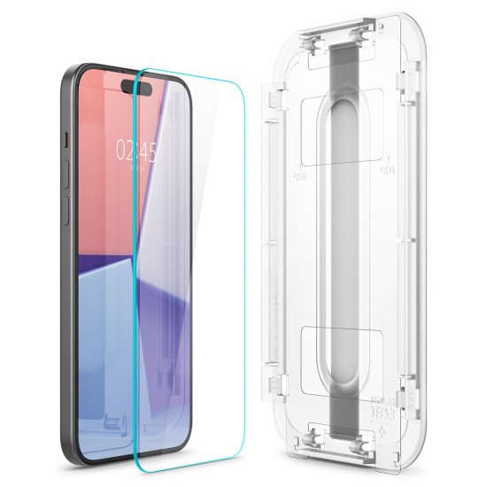 Spigen AGL06883 écran et protection arrière de téléphones portables Protection d'écran transparent Apple 2 pièce(s)