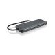 ICY BOX IB-DK4060-CPD station d'accueil Avec fil USB 3.2 Gen 1 (3.1 Gen 1) Type-C Noir, Gris