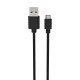 Ansmann 1700-0129 câble USB 1 m USB A Micro-USB B Noir