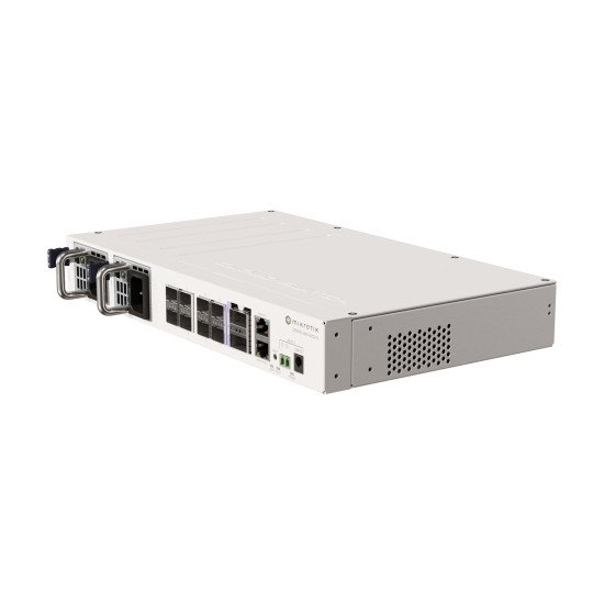 Mikrotik CRS510-8XS-2XQ-IN commutateur réseau L3 Fast Ethernet (10/100) Connexion Ethernet POE Blanc