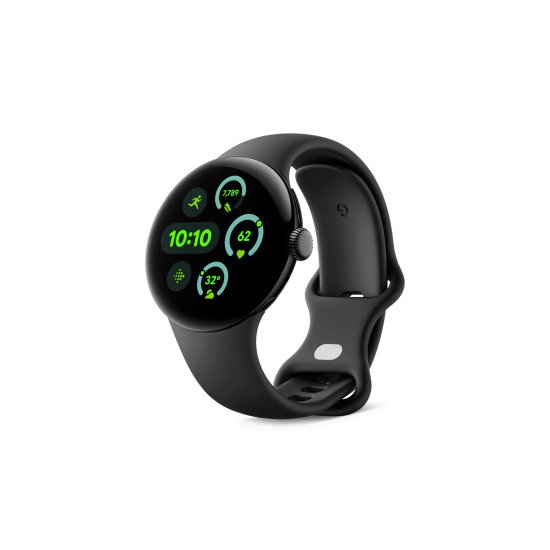 Google Pixel Watch 3 AMOLED 41 mm Numérique Écran tactile Noir Wifi GPS (satellite)