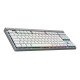 Logitech G G515 clavier Jouer USB + RF Wireless + Bluetooth QWERTY Danois, Finlandais, Norvégien, Suédois Blanc