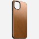 Nomad Modern Leather Case coque de protection pour téléphones portables 17 cm (6.7") Housse Teint