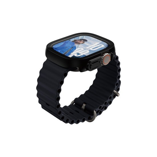 PanzerGlass PG Scrn Snap FB Slim BK Watch Ultra 2024 Transparent Polyéthylène téréphthalate (PET)