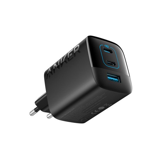 Anker 336 Charger (67W) Ordinateur portable, Téléphone portable, Ordinateur portable, Chargeur électrique, Smartphone, Smartwatch, Tablette, Montre, Portables Noir USB Charge rapide Intérieure