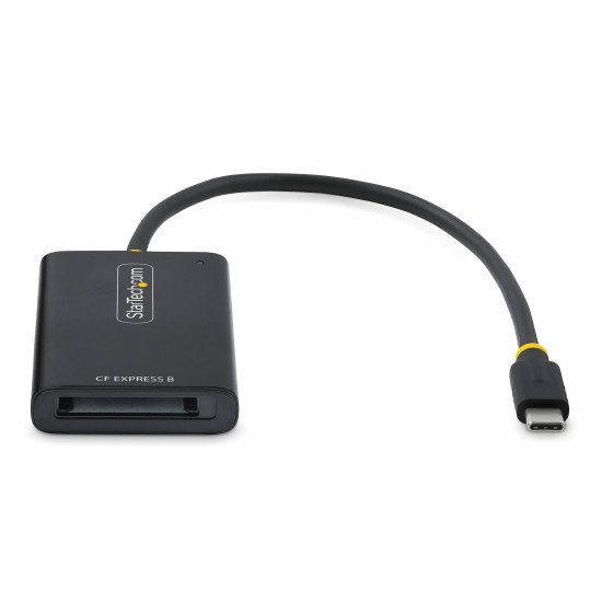 StarTech.com Lecteur de Cartes USB-C CFexpress Type B, USB 10Gbps, Lecteur de Cartes Mémoire Portable, Adaptateur USB Type-C vers CF Express 2.0, Fonctionne avec Tous les Systèmes d'Exploitation