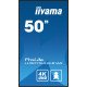 iiyama ProLite Écran plat de signalisation numérique 125,7 cm (49.5") LCD Wifi 500 cd/m² 4K Ultra HD Noir Intégré dans le processeur Android 11 24/7